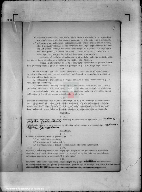 Obraz 8 z jednostki "/ Kasa Bezprocentowego Kredytu Rzemiosła Chrześcijańskiego w Środzie/"