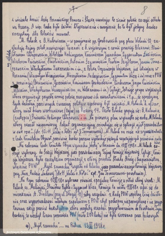 Obraz 18 z jednostki "Wspomnienia o Mieczysławie Paluchu napisane przez jego żonę Jadwigę, Janinę Krauze."