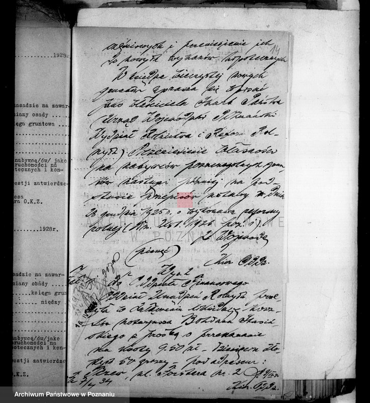 Obraz 19 z jednostki "Przewłaszczenie majątku Falmierowo powiatu wyrzyskiego"