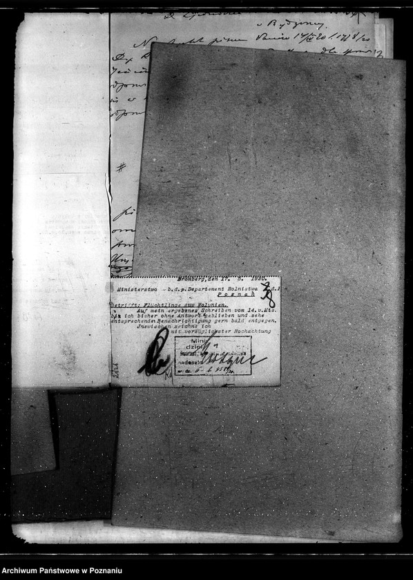 Obraz 12 z jednostki "Sprawy ogólno-administracyjne Układy i umowy graniczne rozporządzenia i zarządzenia"