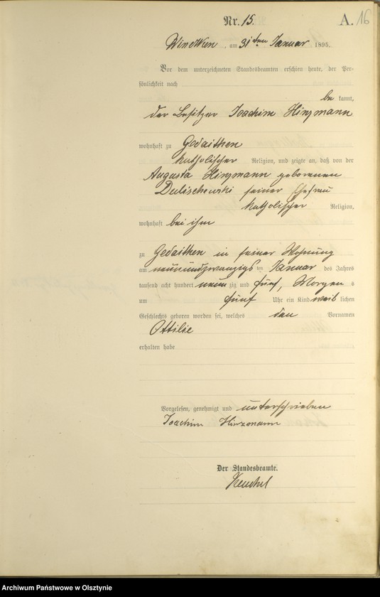 image.from.unit.number "Geburts-Haupt-Register Nr 1 - 105"