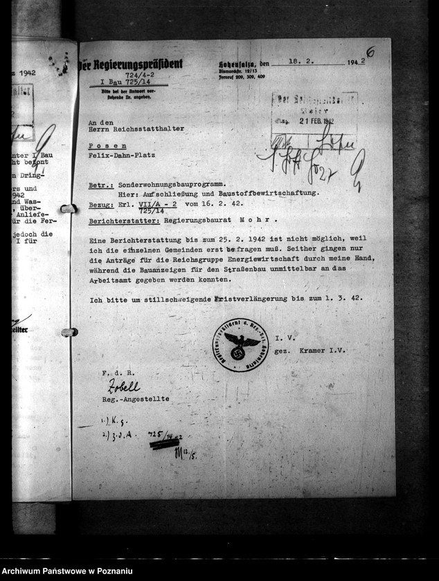 Obraz 10 z jednostki "Kontingentierte Baustoffe für Sonderbauprogramm"