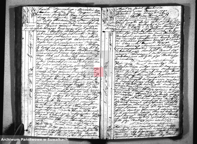 image.from.unit.number "Akta urzędnika stanu cywilnego gminy i parafii sereyskiey urodzonych od dnia 1-go stycznia 1818 do ostatniego grudnia r. b."