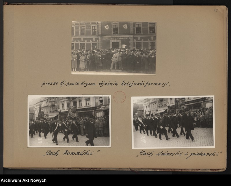 image.from.unit.number "Za wolność. Uroczystości 10-lecia istnienia Towarzystwa Powstańców i Wojaków w Starogardzie. Album fotografii ofiarowany Józefowi Hallerowi"