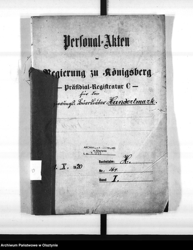 image.from.unit.number "Personal-Akten für den Regierungs-Büro-Diätar Hundertmark [Hermann]"