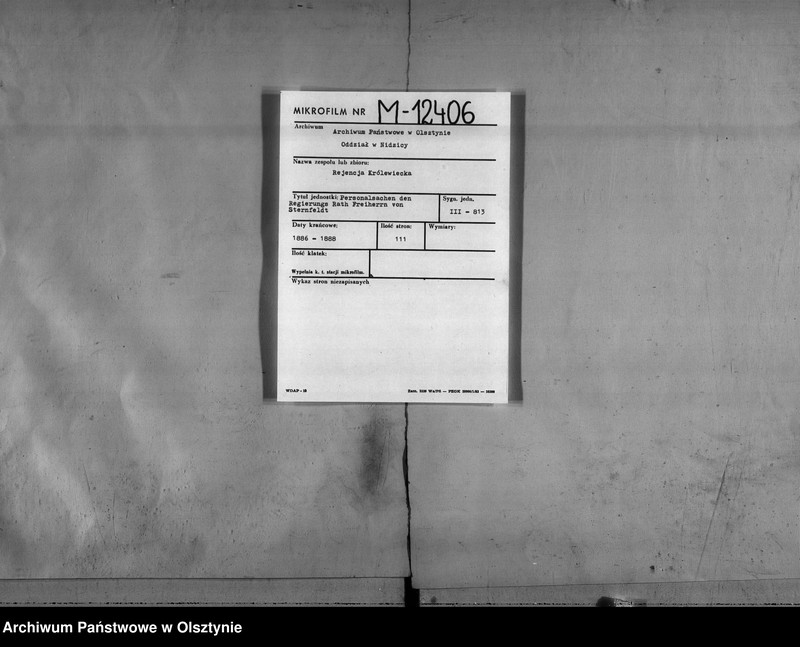 image.from.unit.number "Regierungs Rath Freiherrn von Sternfeldt [Wilhelm Friedrich George]"