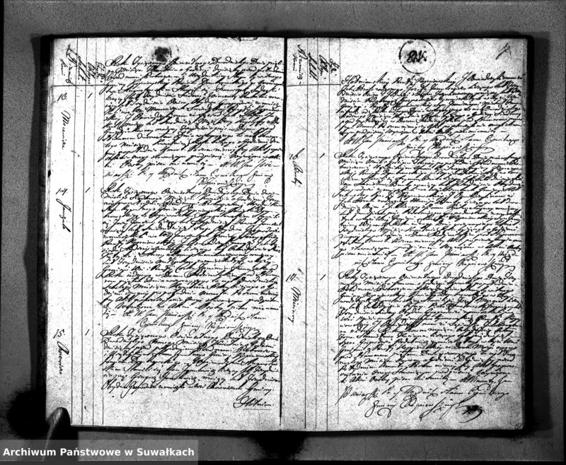 image.from.unit.number "Akta Zeszłych Gminy Kopciowskiey Powiatu Dombrowskiego w Woiewództwie Augustowskim od 1-go Stycznia 1820 roku"
