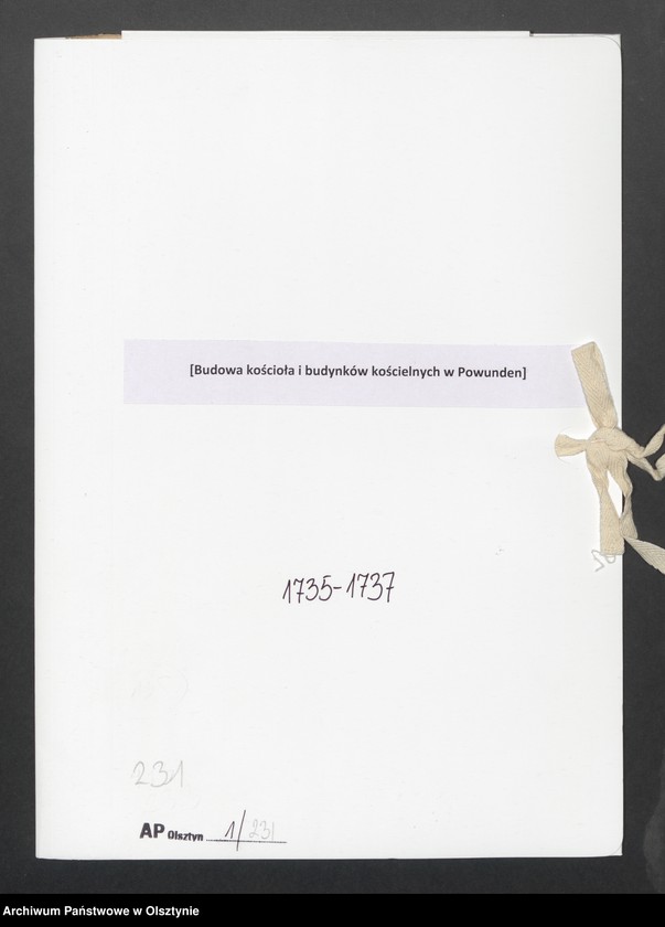 image.from.unit.number "[Budowa kościoła i budynków kościelnych w Powunden]"