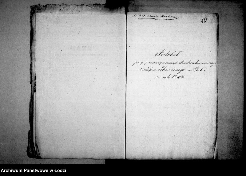 Obraz 11 z jednostki "[Korespondencja z Wydziałem Sarbowym Rządu Gubernialnego Mazowieckiego]"