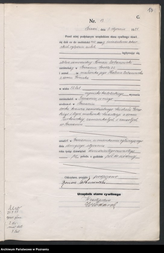 image.from.unit.number "Księga miejscowa zgonów tom I [Rejestr główny zgonów]"