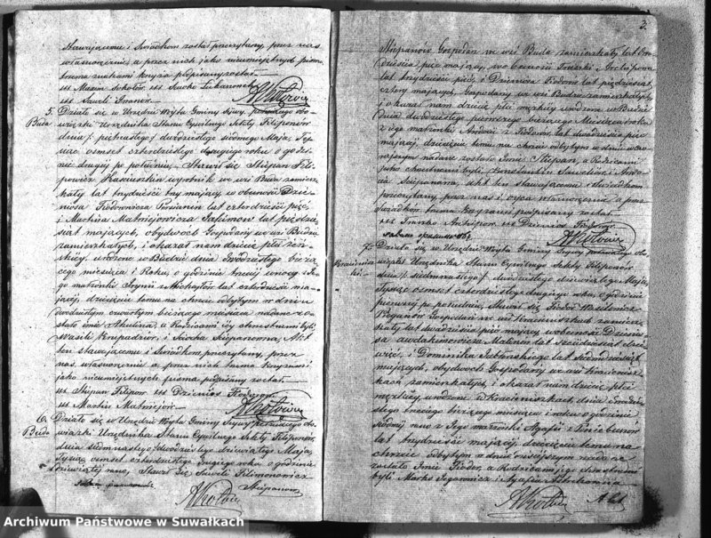 image.from.unit.number "Duplikat akt Urzednika Stanu Cywilnego Sekty Filiponów Gminy Seywy za 1842 rok"