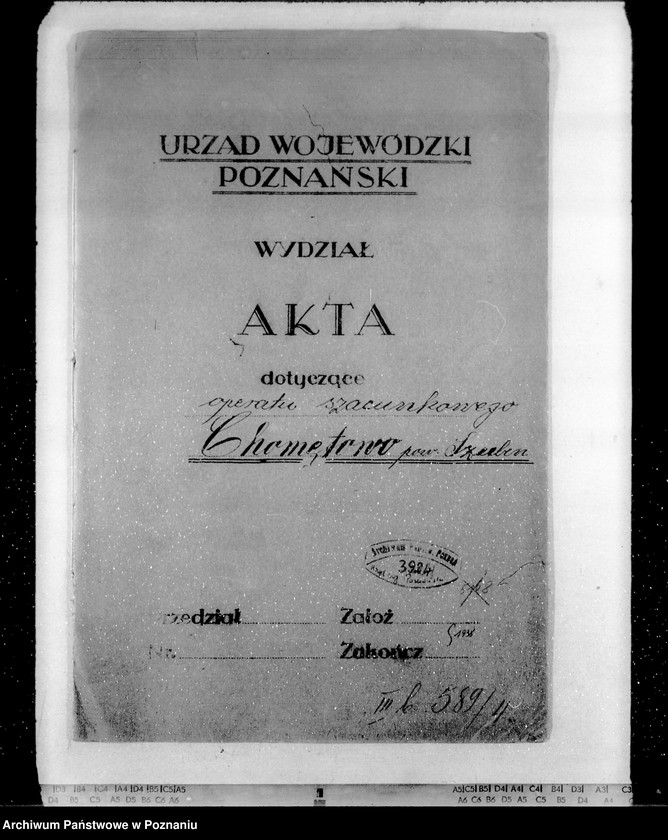 Obraz 4 z jednostki "Operat szacunkowy Chomętowo powiat szubiński"