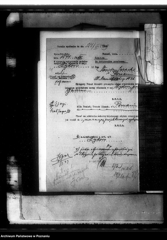 Obraz 18 z jednostki "Majątek Żydowo wyłączenie z art. 4 i 5 ustawy o reformie rolnej Stanisław Chełmicki"