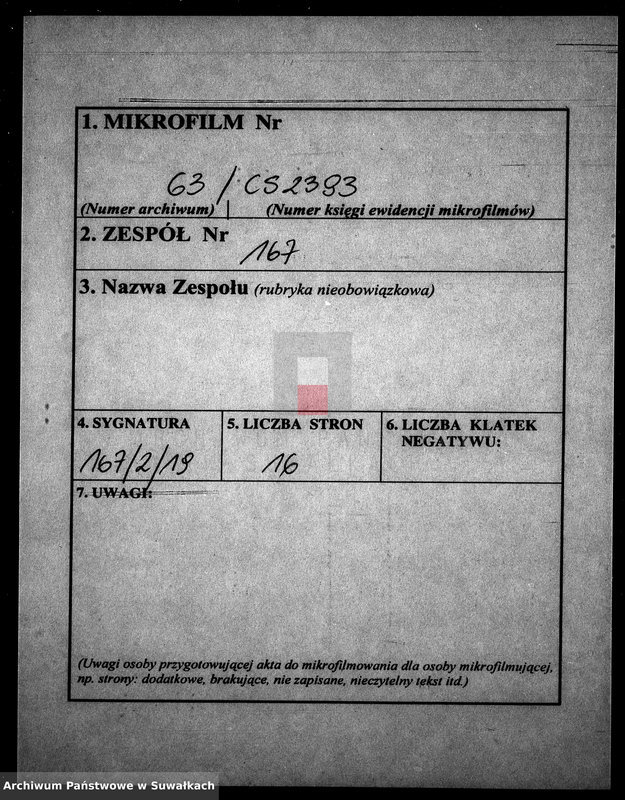 image.from.unit.number "[Dowody do akt małżeństw parafia rzym. - kat. Wigry] z roku 1852"