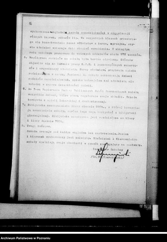 Obraz 19 z jednostki "Prywatna Szkoła Powszechna księdza Piotrowskiego imienia Adama Mickiewicza, Poznań"