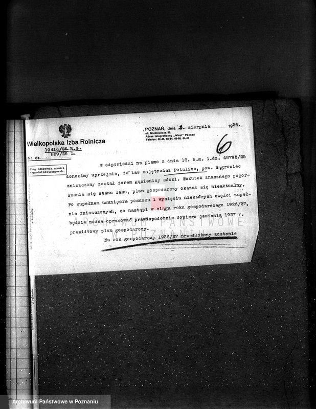 Obraz 10 z jednostki "Majętność leśna Potulice powiat wągrowiecki"