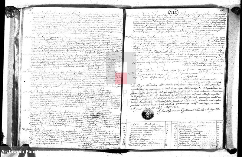 image.from.unit.number "Księga Duplikat urodzonych, zaślubionych i zmarłych parafii wigierskiey z roku 1826"
