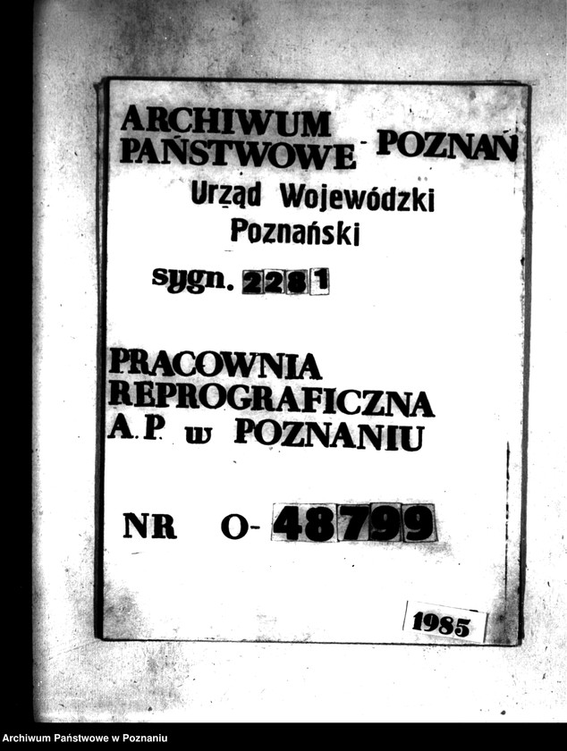 Obraz 1 z jednostki "Opłaty należności za scalenie gruntów wsi Popów, Szczytniki, Kolonia Szczytniki, Korzekwin, Kuczawola, Marcjanów, gminy Iwanowice powiatu kaliskiego"