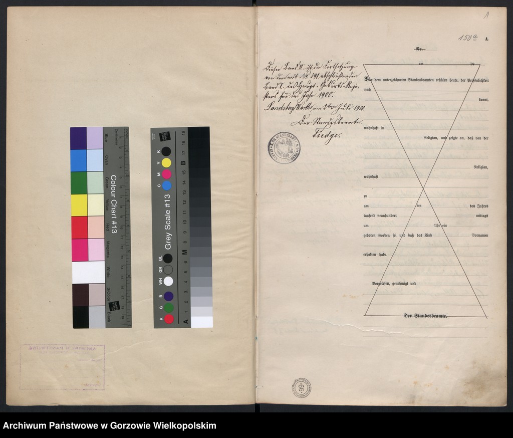 Obraz 4 z jednostki "Geburts Register"