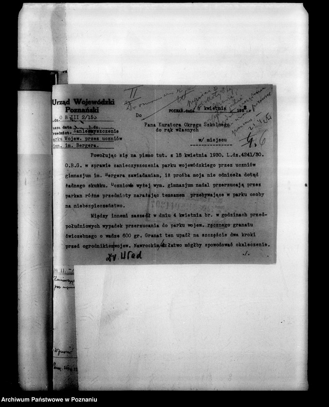 Obraz 10 z jednostki "Państwowe Gimnazjum imienia Bergera- Poznań"