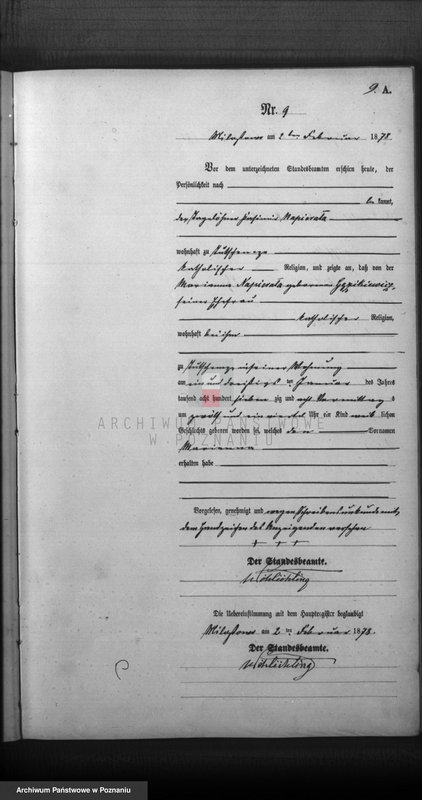 Obraz 11 z jednostki "Księga urodzeń"