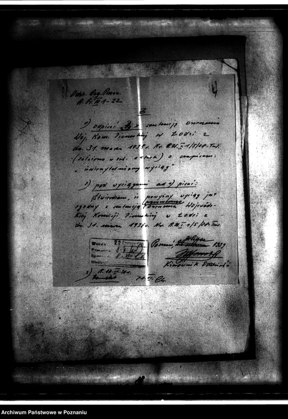 Obraz 8 z jednostki "Regulacja hipoteczna scalonych gruntów wsi Wólka powiatu tureckiego"