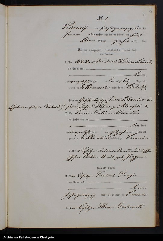 image.from.unit.number "Heiraths-Neben-Register Nr 1 - 17"