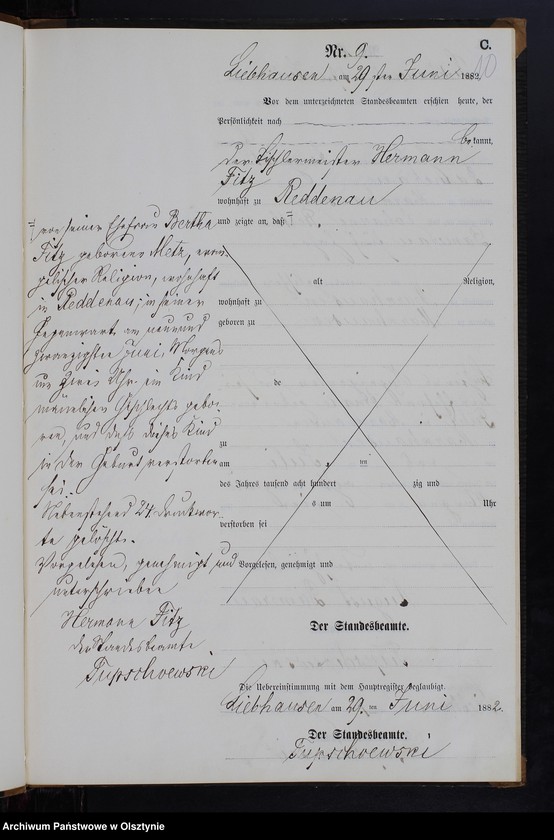 image.from.unit.number "Sterbe-Neben-Register Nr 1 - 32"