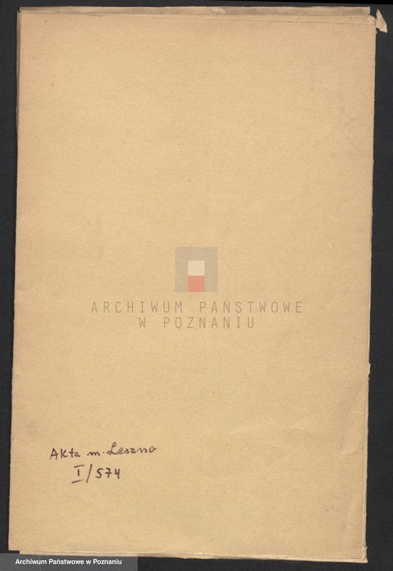 Obraz 1 z jednostki "Berechnung wieveil die Stadt Lissa an Czopowe vor das herrschaftliche Bier und Branntwein gezahlt hat; język niemiecki"