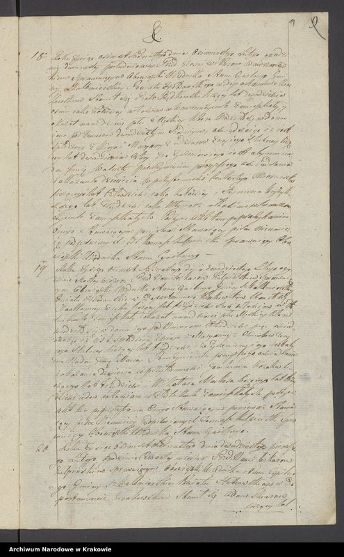image.from.unit.number "Księga Aktów Stanu Cywilnego parafii Wawrzeńczyce, powiatu hebdowskiego, gminy szkalmbierskiej, departamentu krakowskiego, na rok 1816."