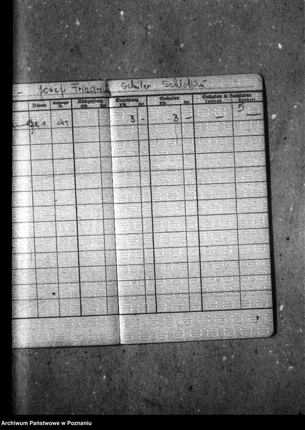 Obraz 9 z jednostki "[Akta personalne wychowanka Josefa Friedricha, ur. 9 VI 1936]."