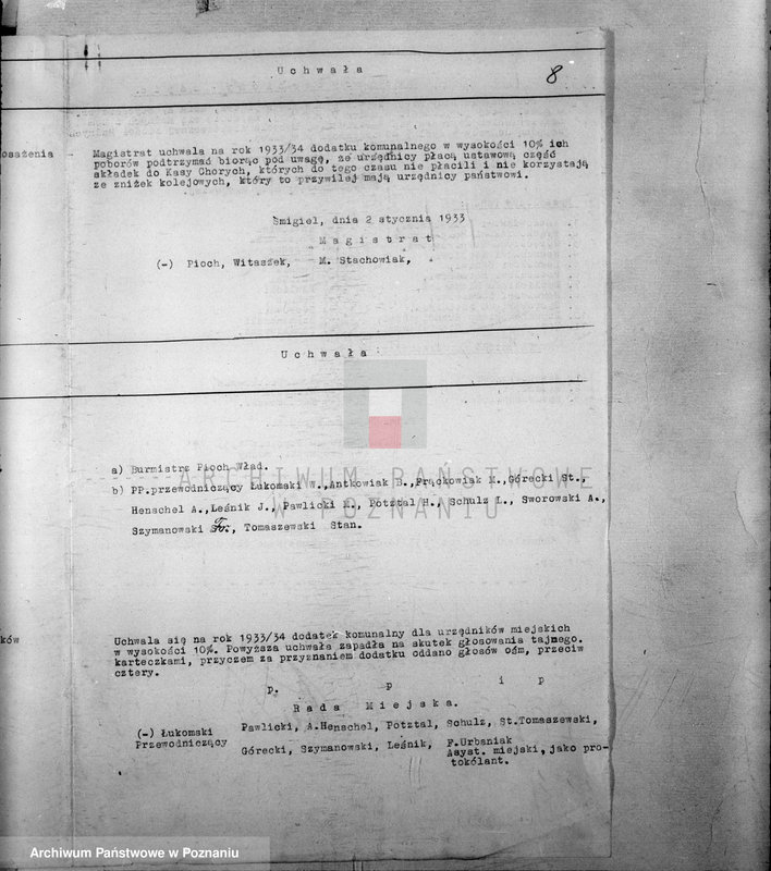 Obraz 12 z jednostki "Urzędnicy Komunalni miasta Śmigla"