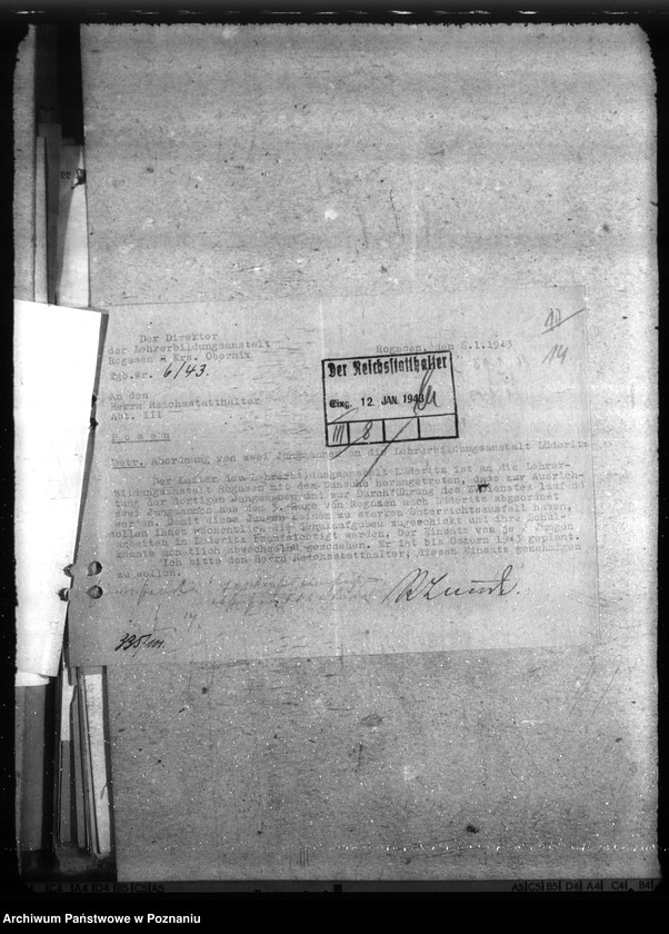 Obraz 18 z jednostki "Zusammenarbeit von Schule und Hitlerjugend. Lehrerbildungsanstalten. Verschulung aus dem Landjahr"