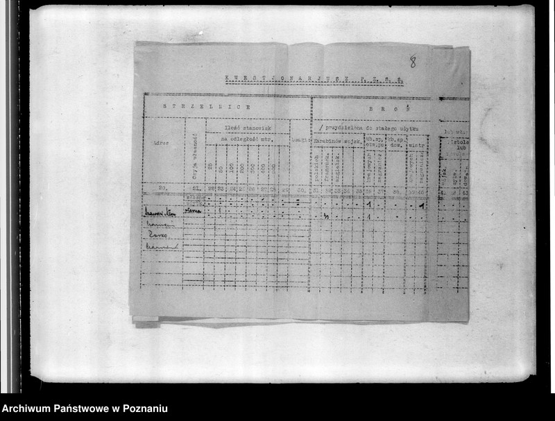 Obraz 12 z jednostki "Sprawy organizacyjne i personalne, korespondencja - ogłoszenia, listy członków, kwestionariusze"
