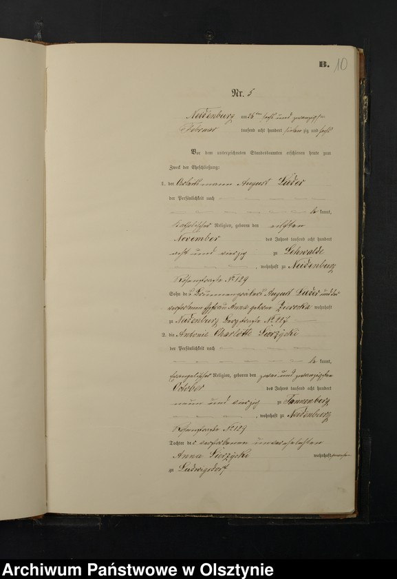 image.from.unit.number "Heiraths-Neben-Register Nr 1 - 33"