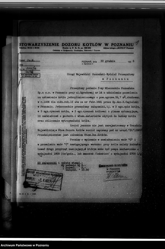 image.from.unit.number "Mleczarnia Poznańska – Poznań ul. Ogrodowa 14 nr woj. 6765"