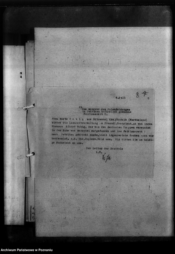 Obraz 12 z jednostki "Gräber in Petrikau (Piotrków Trybunalski)"