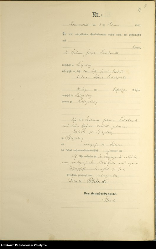 image.from.unit.number "Sterbe-Haupt-Register Nr 1 - 38"