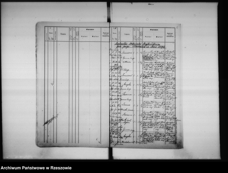 image.from.unit.number "Księga metrykalna - urodzenia, małżeństwa, zgony - parafia Czudec: Czudec, Przedmieście, Babica, Nowa Wieś, Wyżne, Piekarówka, Zaborów"