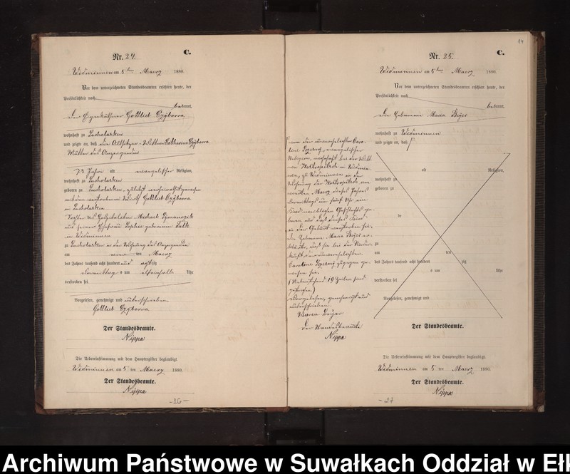 image.from.unit.number "Sterbe-Neben-Register des Preussischen Standes-Amtes Widminnen Kreis Loetzen"