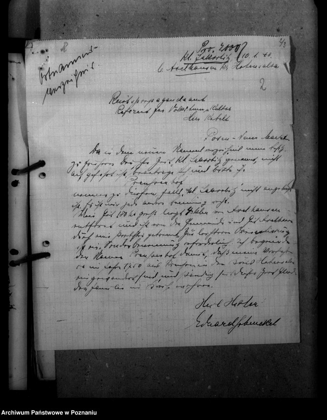 Obraz 8 z jednostki "Ortsnamenänderung Kreis Hohensalza"