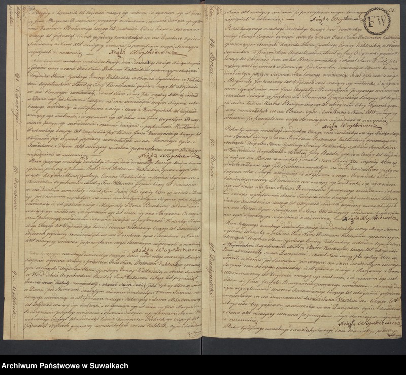 Obraz 18 z jednostki "Akta Urodzenia Stanu Cywilnego Gminy Kaletnickiey, od 1-go dnia Stycznia do ostatniego dnia Grudnia Roku 1823"