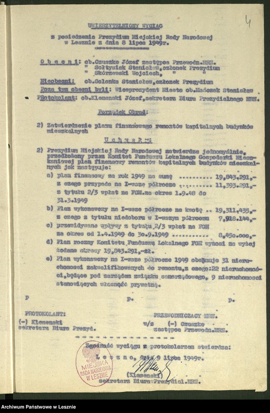 Obraz 5 z jednostki "[Sprawy dotacji na remonty domów]"