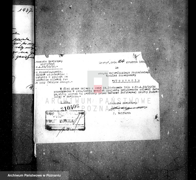 Obraz 11 z jednostki "Młyn parowy O. Klimpela w Gostyniu nr woj. 6006"