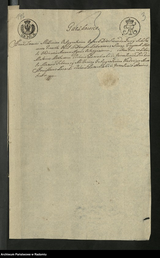 image.from.unit.number "[Allegata do akt zaślubionych parafii Jarosławice za rok 1811]"