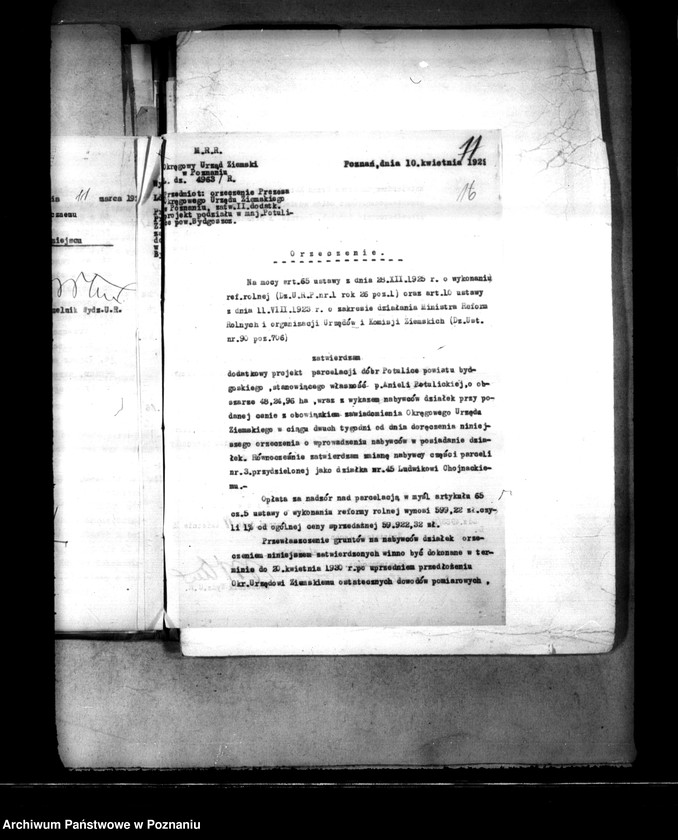 Obraz 20 z jednostki "Parcelacja prywatna majętności Potulice powiatu bydgoskiego"