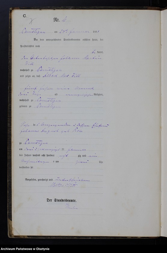 image.from.unit.number "Sterbe-Haupt-Register Nr 1 - 83"