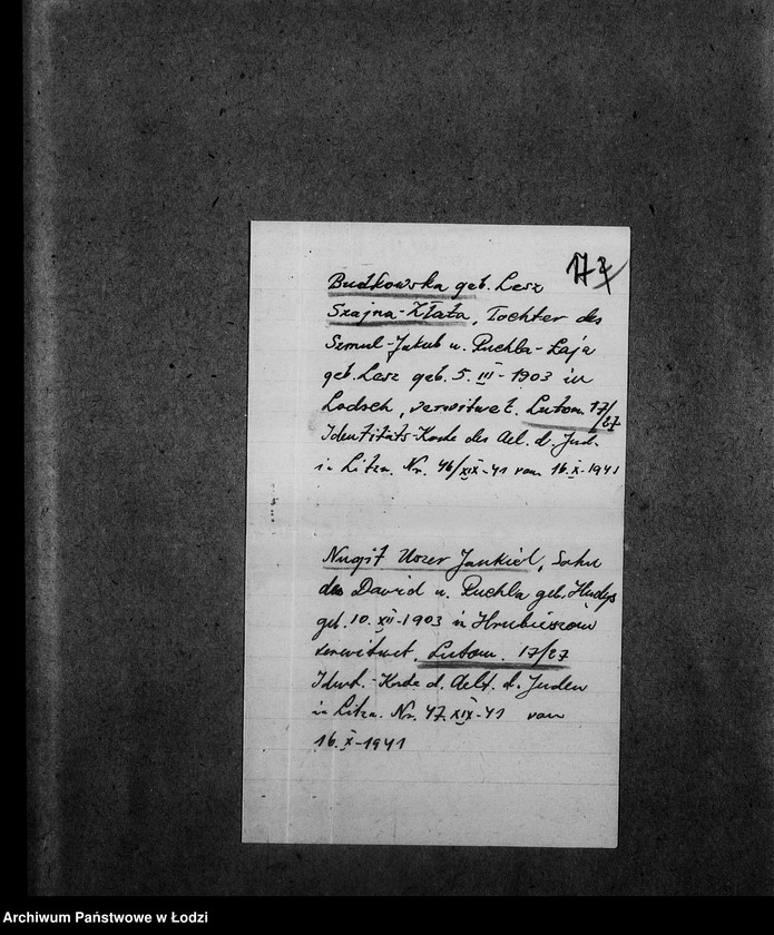 Obraz 19 z jednostki "[Sprawy rozwodowe]"