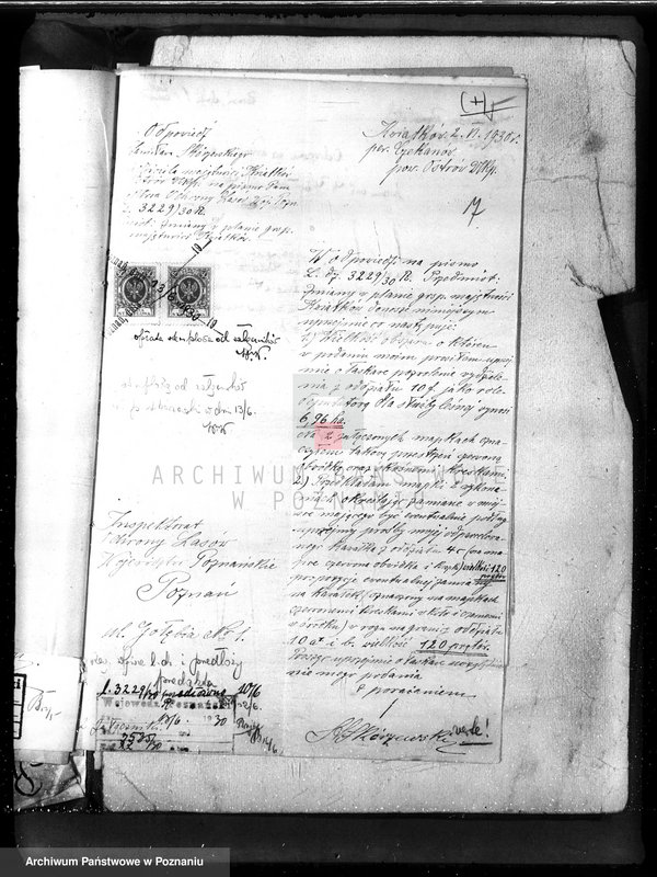 image.from.unit.number "Nadzór nad gospodarką w lasach majętności Kwiatków powiat ostrowski"