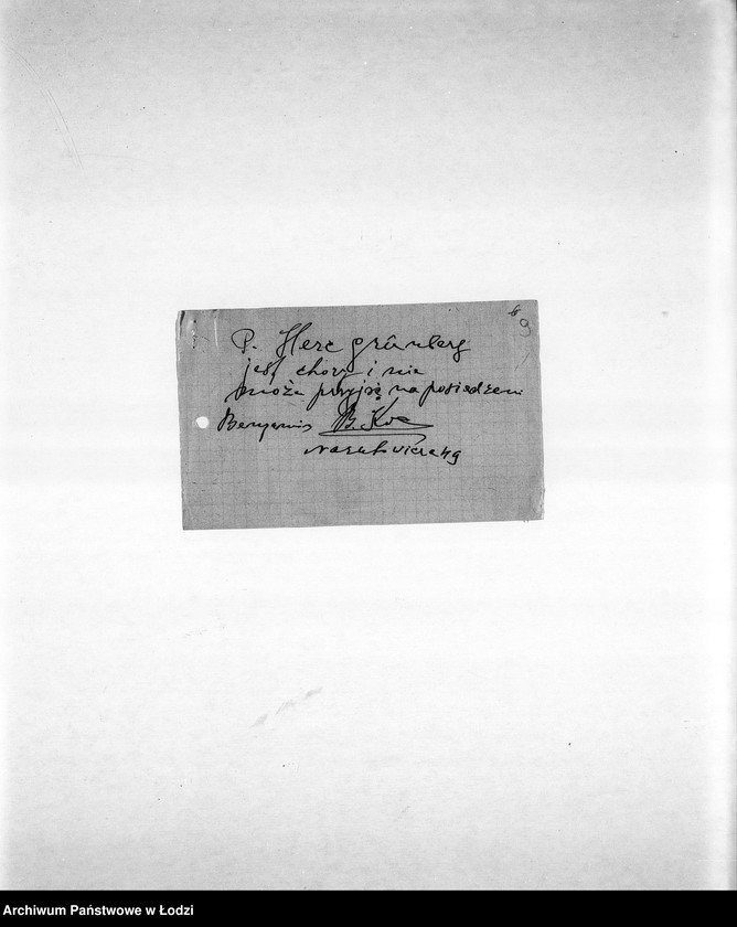 Obraz 12 z jednostki "Rada Starszych [Nominacje, personalia i listy członków, zaproszenia na posiedzenia, protokoły posiedzeń]"